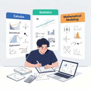Student comparing ib math ia calculus or statistics or modeling options to choose the right IA type